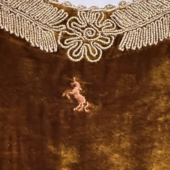 Chasing Unicorns California Sunset Deep Brown Cropped Jacket - Picture 7 of 10